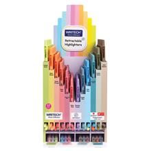 Wrıtech W-805S Basmalı Fosforlu Kalem Neon+Pastel 12 Renk - 144Lü Stand