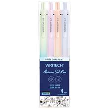 Wrıtech W-0171 Aurora 0,7Mm Mavi Jel Kalem - 4Lü Set