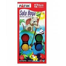 Fatih Yeni Formül Suluboya S-12 12 Renk