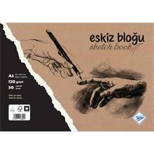 Art Liva Eskiz Ve Çizim Defteri Spiralli 50 Sayfa A3 120Gr