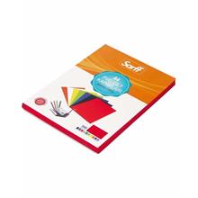 Sarff A4 Şeffaf Kırmızı Pvc Cilt Kapakları - 100Adet