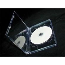 Elba Qd-527 1Li Parlak Şeffaf 10Mm Dvd Kutusu 10Ad