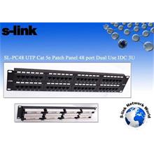S-Link  Sl-Pc48 48 Port Cat5 Utp Patch Panel