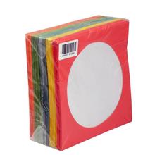 Cd&Dvd Zarfı 80Gr Pencereli Renkli Kağıt 100Lük