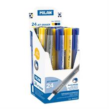 Mılan 3026324 Jet Basmalı Silgi - 24Adet