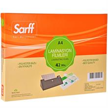 Sarff 42Mıc Laminasyon Filmleri - A4(216X303) - 100Adet