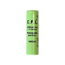 Supex 18650-2500S Şarjlı 3.7 V-2500 Mah Lityum Pil Tırnaklı