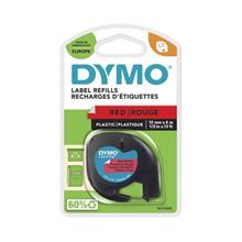 Dymo 91203 Letratag Plastık Serıt 12X4Mt Kırmızı