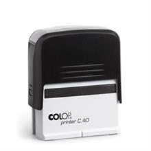 Colop Prınter C40 Siyah Kasa Siyah Keçe - 23X59Mm