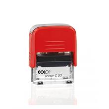 Colop Prınter C20 Kırmızı Kasa Siyah Keçe - 14X38Mm