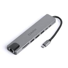 Dark Dk-Ac-U31X40 Usb 3.1 Type-C 8 İn1 Ether-Hdmı-Tf Sd Kart Okuyucu- Usb 3.0-Usb-C&Usb-C Pd Hub