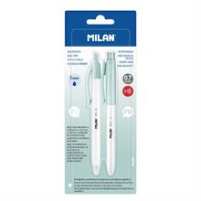 Mılan Bwm10447Ibg P1 Mavi Antibakteriyel Tükenmez + Pl1 0,7Mm Versatil Kalem