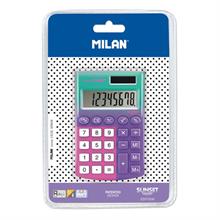 Mılan 151008Snprbl Sunset Hesap Makinesi 8 Hane Lila Pembe
