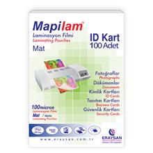 Mapilam 100 Micron Mat Laminasyon Filmi (Id Kart) (65X95) 100 Lü