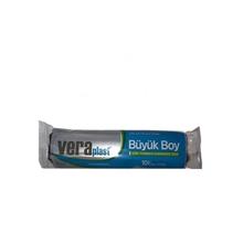Vera Plast Büyük Boy Çöp Torbası 65X80Cm 10 Adet 1 Rulo