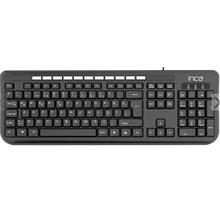 Inca Ik-254Qu Kablolu Q-Usb Multimedya Black Laser Prınt  Klavye (Kablo 1.5Mt Uzunluk)