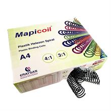 Mapicoil 4:1 Plastik Helezon Spiral 20Mm Siyah 100 Ad. 48 Lop