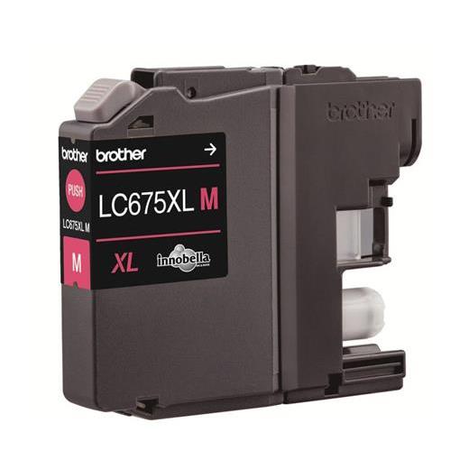 Brother Lc675Xlm Magenta Kırmızı 1.200 Sayfa Kartuş Mfc-J2320-J2720