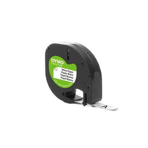Dymo S0721510 Letratag Kağıt Şerit ( 12Mm X 4 Mt ), Beyaz ( 59421) 91200