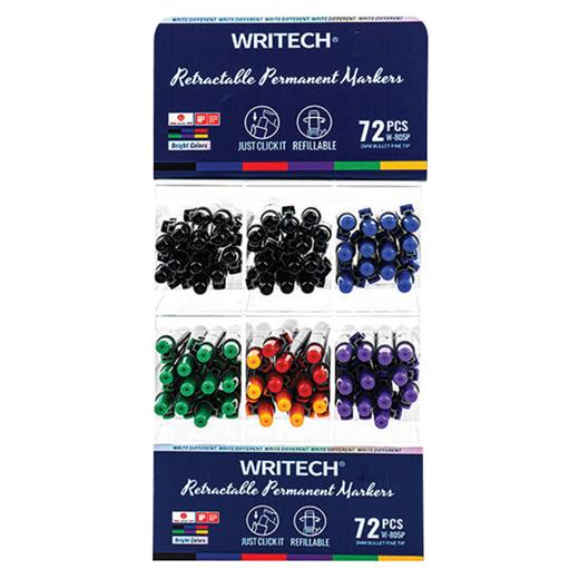 Wrıtech W-805P Basmalı Permanent Kalem - 72Li Stand