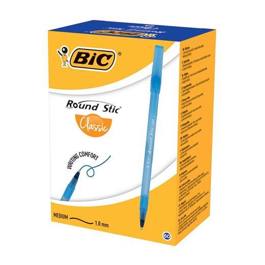 Bic Round Stıc Tükenmez Kalem Mavi 60Lı Paket