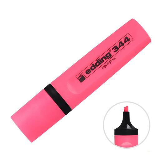 Edding 344 Fosforlu Kalem Pembe