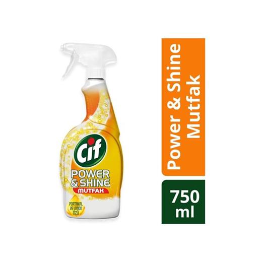 Cif Power Shine Mutfak Temizleme Spreyi 750 Ml