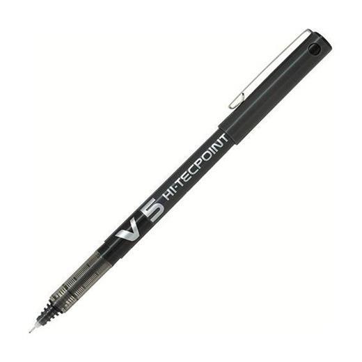 Pilot Hı-Tecpoint V5 İğne Uçlu Roller Kalem Siyah