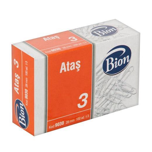 Mas 9030 Bion Ataş 28 Mm No:3 100Lü Paket