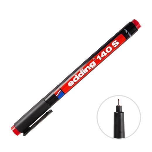 Edding 140 S Permanent Asetat Kalemi 0.3 Mm Uçlu Kırmızı