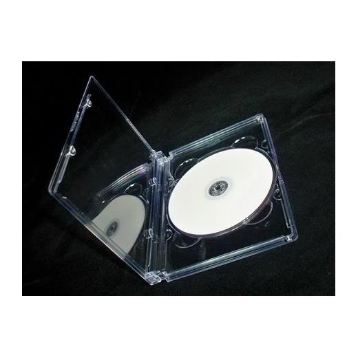 Elba Qd-527 1Li Parlak Şeffaf 10Mm Dvd Kutusu 10Ad