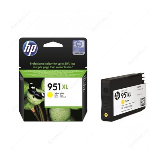 Hp 951Xl Cn048A Sarı Kartuş (Oj 8100 - Oj 8600)