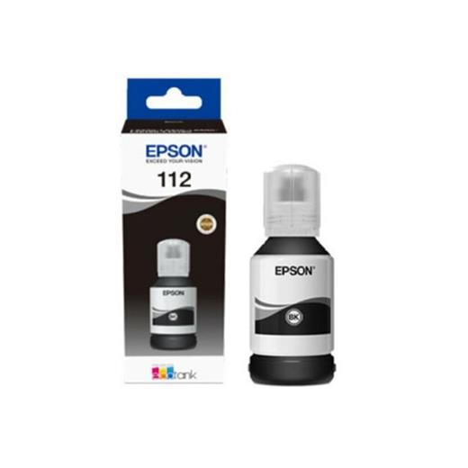 Epson T06C1 (112) Black Siyah Şişe Mürekkep C13T06C14A