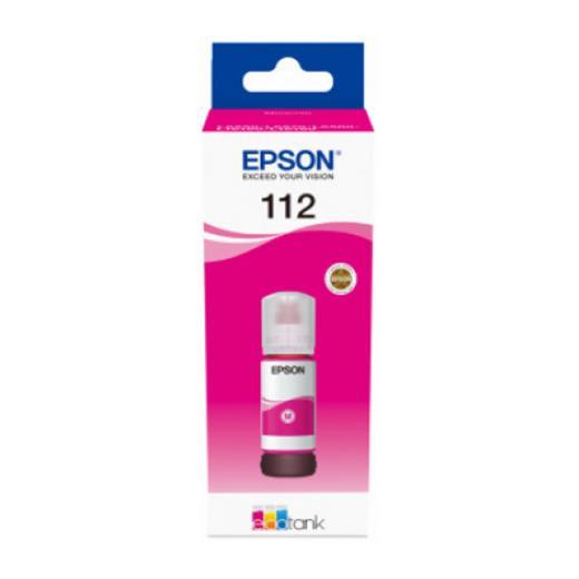Epson T06C3 (112) Magenta Kırmızı Şişe Mürekkep 13T06C34A