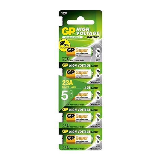 Gp 23A 12V Alkalin İnce Çakmak Pili