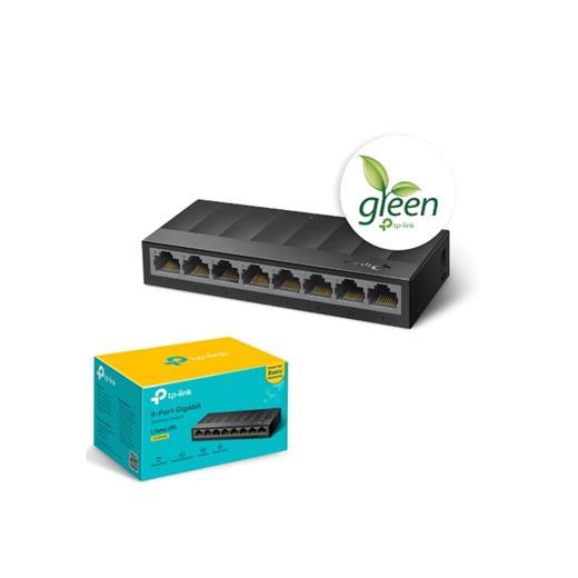 Tp-Link Ls1008G 8 Port 10-100-1000 Mbps Switch Plastik Kasa