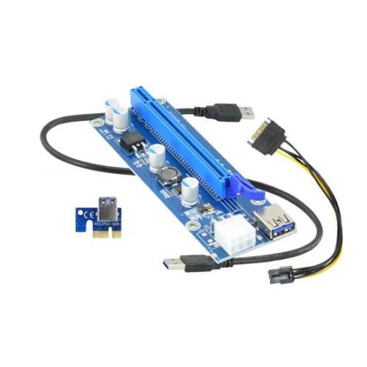 Minerking Riser Versiyon 009S Bitcoin-Etherium Ekran Kartı Uzatma Aparatı