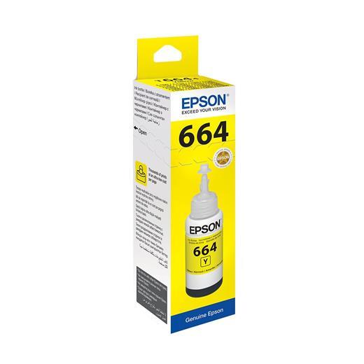 Epson T6644 L100- L200-L300 Sarı Mürekkep Kartuş 70Ml