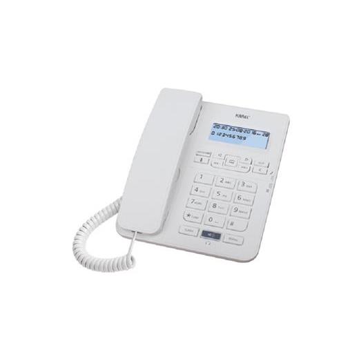 Karel Tm145 Krem Kulaklıklı Ekranlı Masa Üstü Telefon