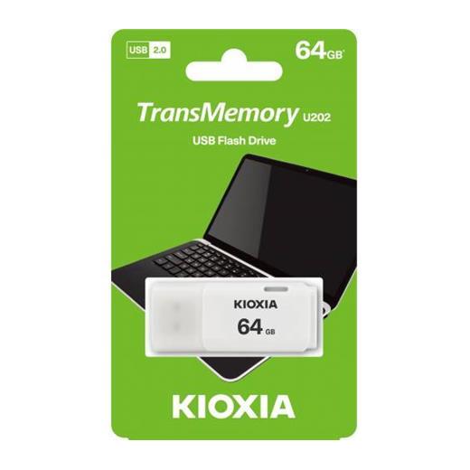 Kioxia 64Gb U202 Beyaz Usb 2.0 Flash Bellek