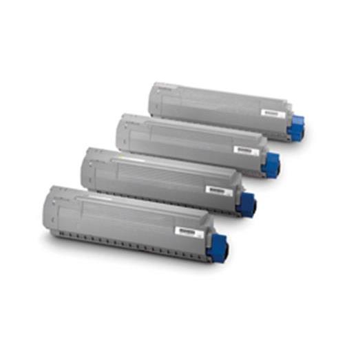 Oki C710-711-711Wt 11Bin Sayfa Black Siyah Toner 44318608