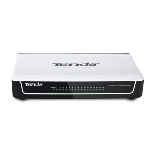 Tenda S16 16 Port 10-100 Mbps Switch Plastik Kasa