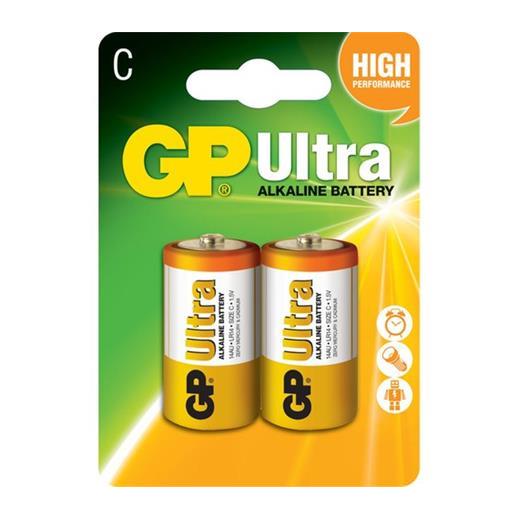 Gp Lr14 Ultra Alkalin Orta Boy Pil 2Li