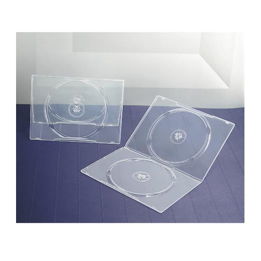 Elba Qd-342.7F-Su 2Li Parlak Şeffaf 7Mm Dvd Kutusu 10 Adet