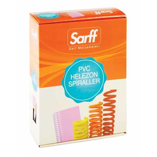Sarff 25Mm.Kırmızı 4:1 Pls Helezon Tel 50Ad