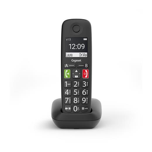 Gigaset E290 Geniş Ekran Siyah Telsiz Dect Telefon