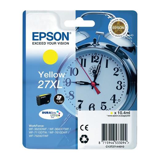 Epson 27Xl Yellow Sarı Mürekkep Kartuş T27144012