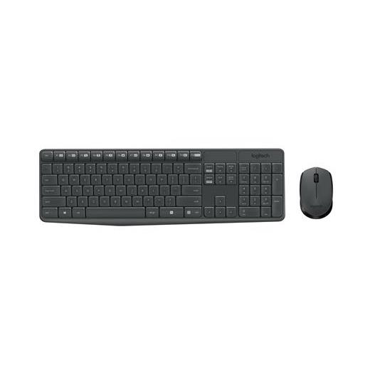 Logıtech Mk235 Siyah Kablosuz Set (920-007925)