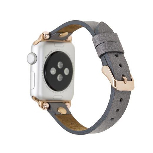 Apple Watch Uyumlu Deri Kordon Ferro 38-40-41Mm Rt Rst9