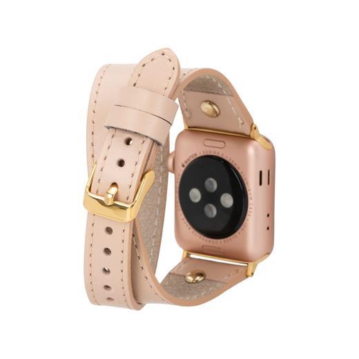 Apple Watch Uyumlu Deri Kordon 42-44-45Mm Slim Dt Gt Nu1